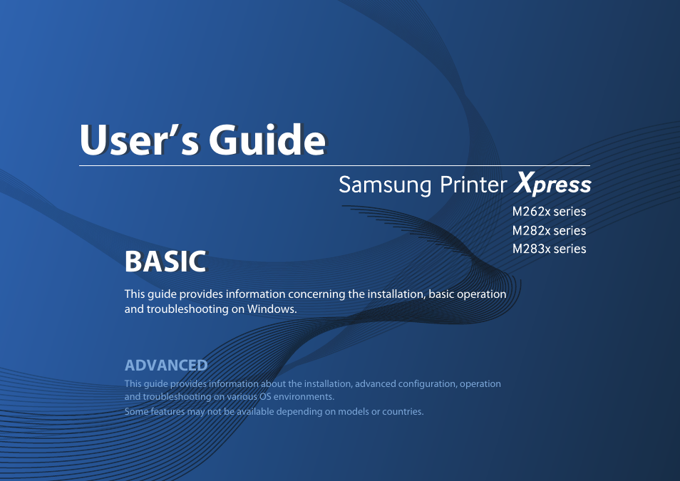Samsung SL-M2625D-XAA User Manual | 236 pages