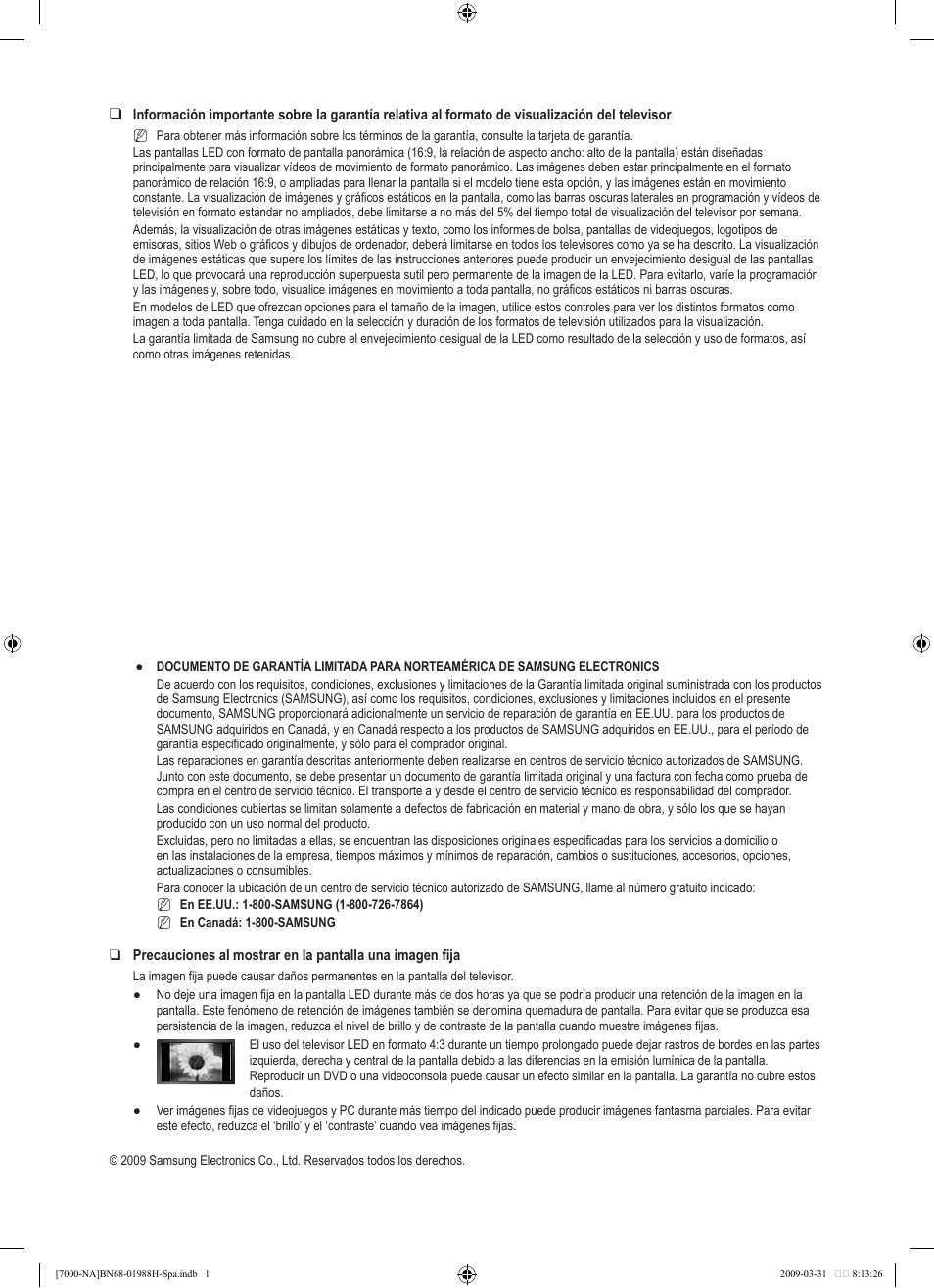 Samsung UN46B7100WFUZA User Manual | Page 108 / 292