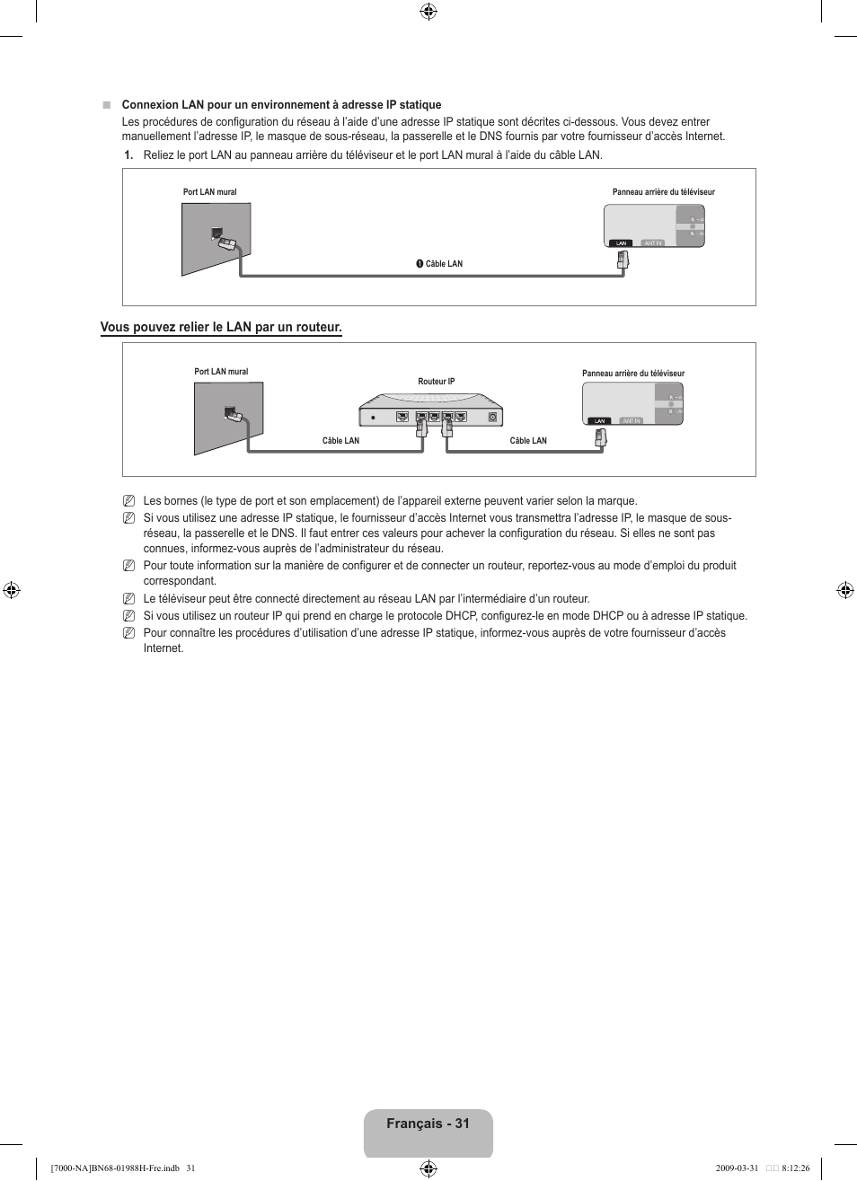 Samsung UN46B7100WFUZA User Manual | Page 232 / 292