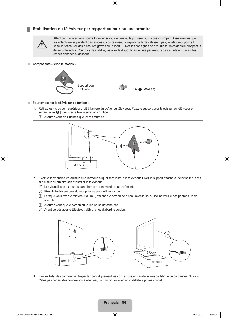 Samsung UN46B7100WFUZA User Manual | Page 287 / 292