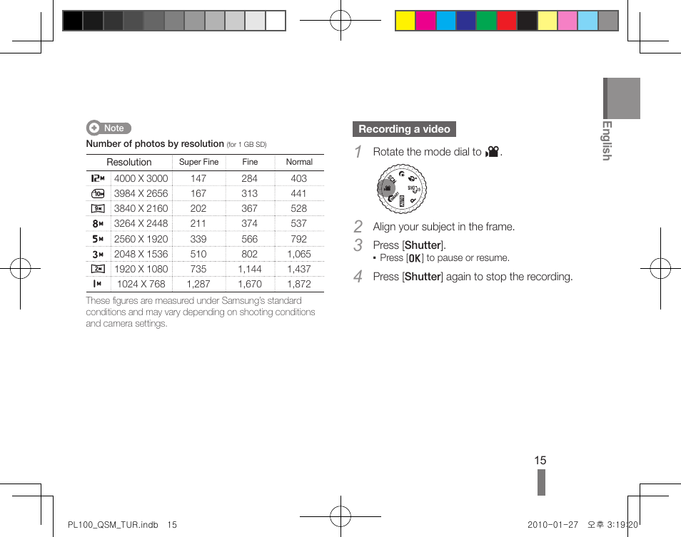 Samsung EC-PL100ZBPBCA User Manual | Page 15 / 40