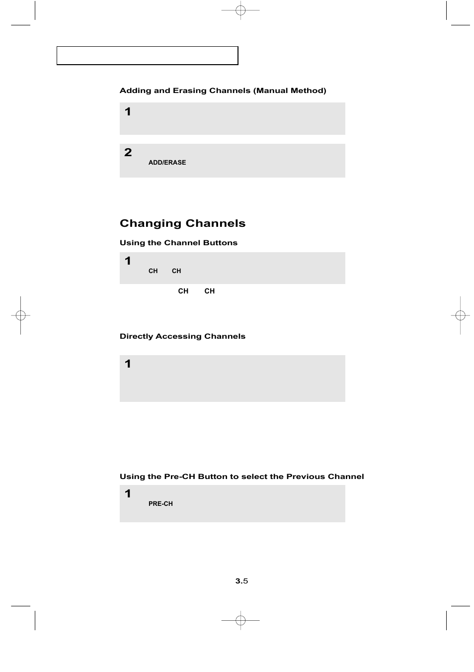Changing channels | Samsung LTN1565X-XAC User Manual | Page 24 / 60