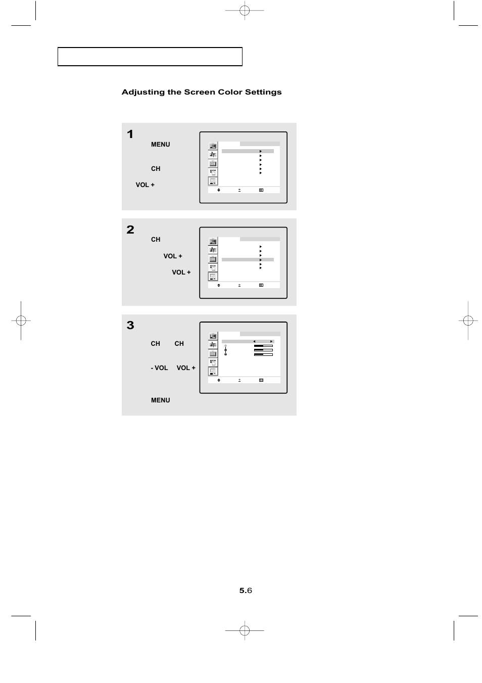 P c d, 6 adjusting the screen color settings | Samsung LTN1565X-XAC User Manual | Page 50 / 60