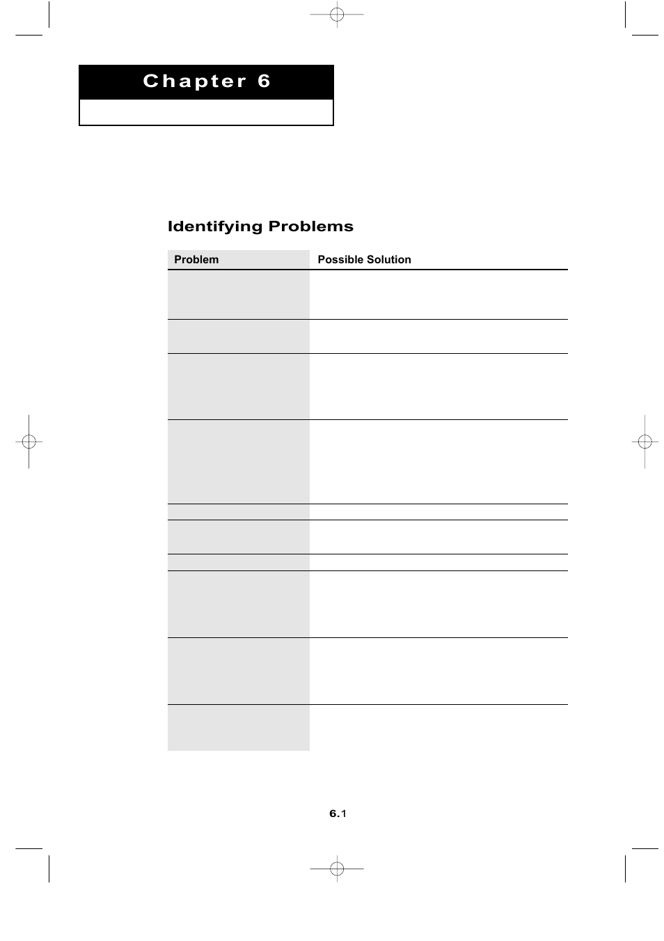 Identifying problems | Samsung LTN1565X-XAC User Manual | Page 53 / 60