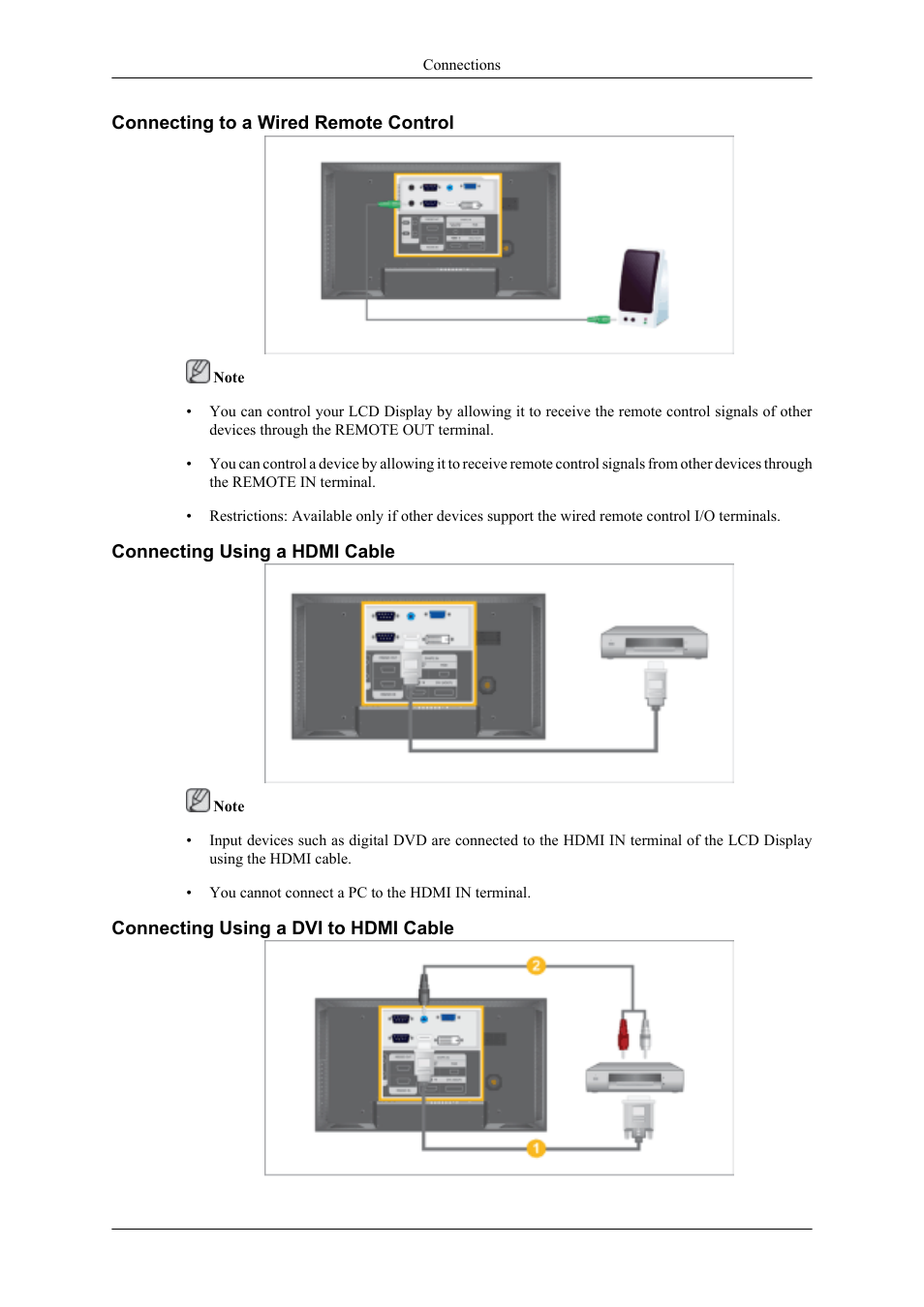 Samsung LS46BPTNBG-XAA User Manual | Page 38 / 50