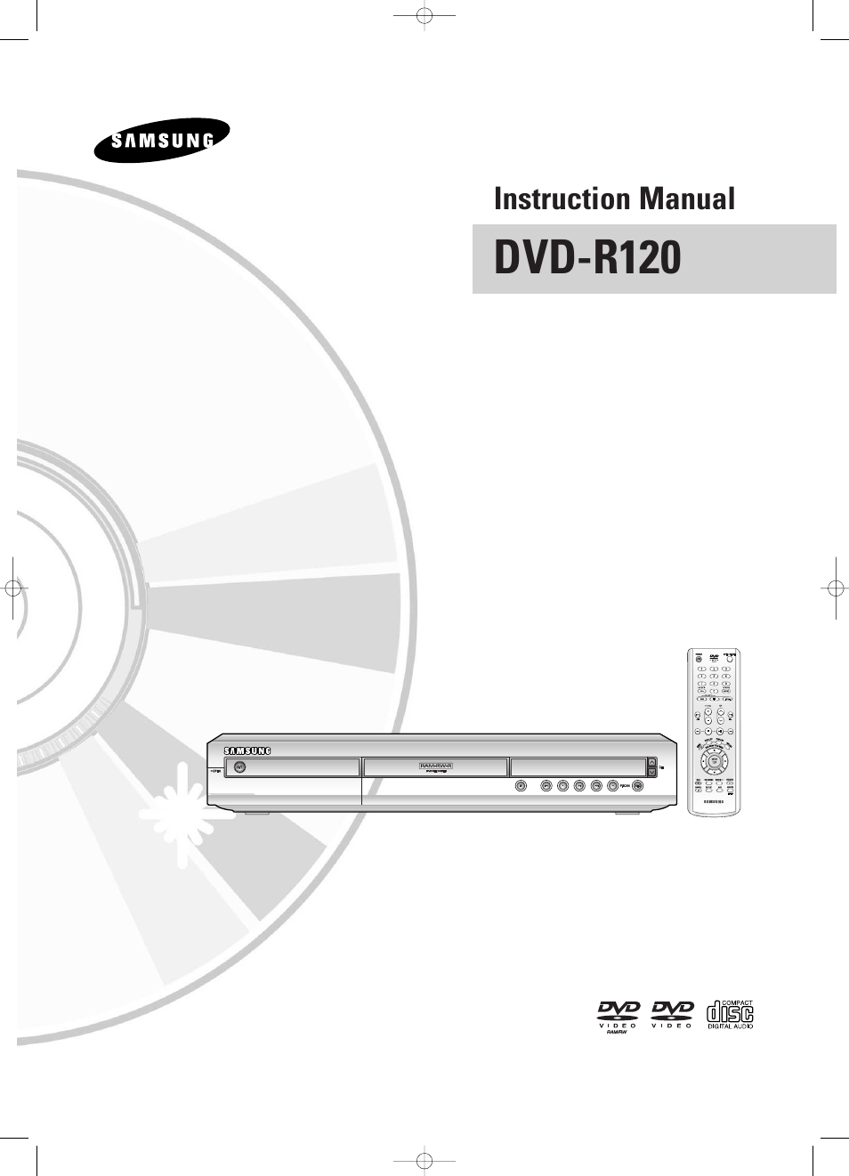 Samsung DVD-R120-XAX User Manual | 98 pages