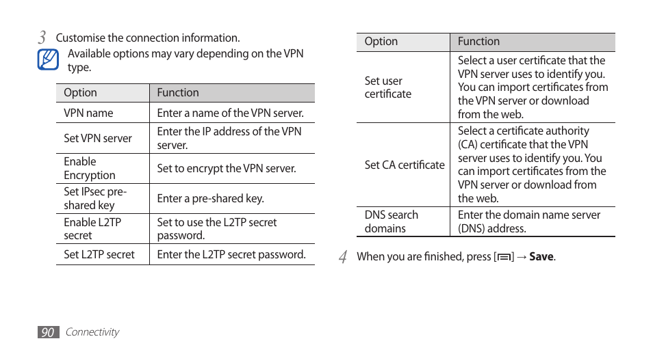 Samsung YP-G70CW-WON User Manual | Page 90 / 127