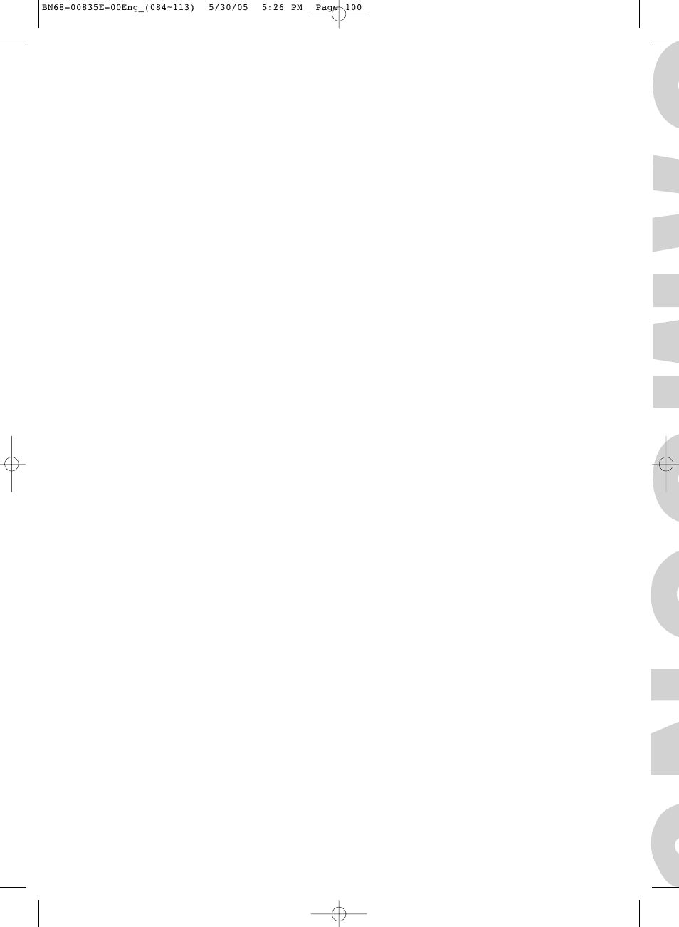 Samsung HPR4262X-XAA User Manual | Page 100 / 144