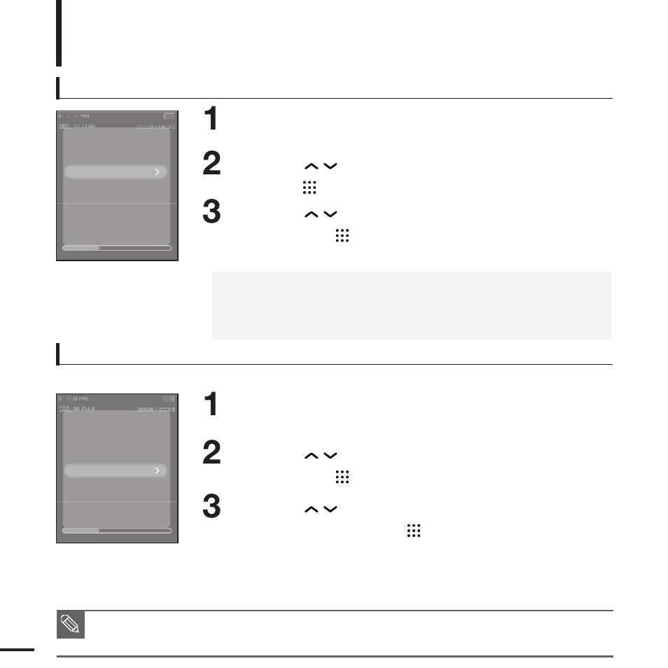 Using music menu, Continued) | Samsung YP-T9JQB-IBM User Manual | Page 32 / 74