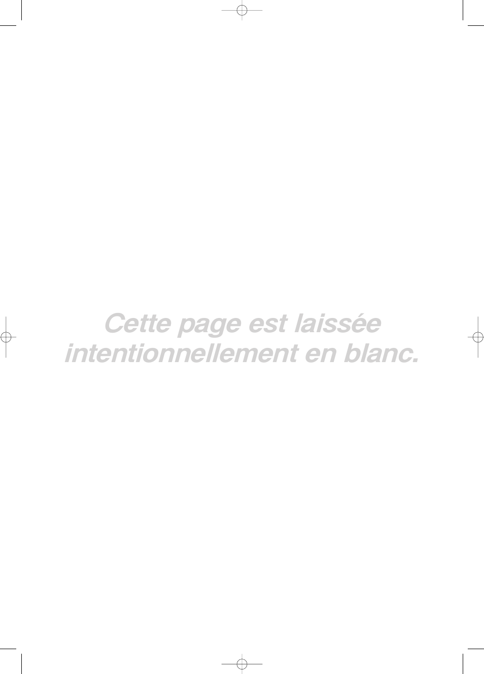 Cette page est laissée intentionnellement en blanc | Samsung LNS3252DX-XAA User Manual | Page 125 / 186