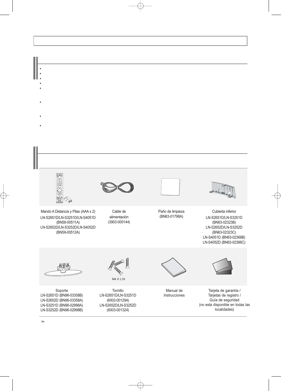 Información general | Samsung LNS3252DX-XAA User Manual | Page 127 / 186