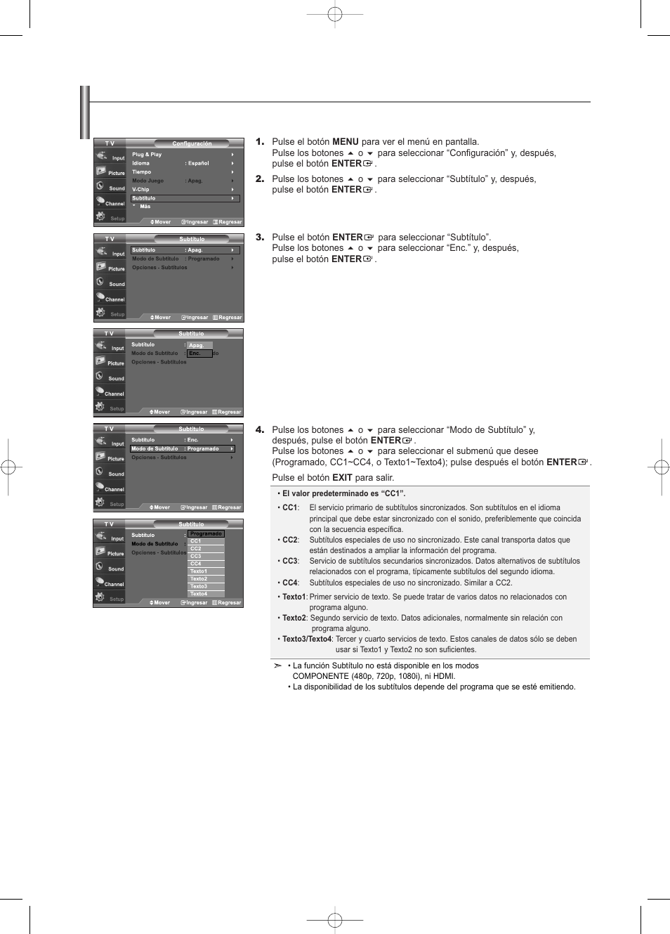 Samsung LNS3252DX-XAA User Manual | Page 170 / 186