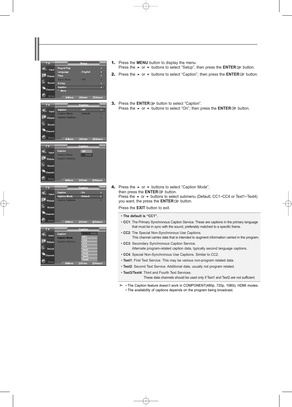 Samsung LNS3252DX-XAA User Manual | Page 47 / 186