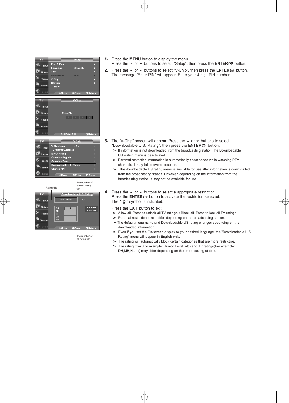 Samsung LNS3252DX-XAA User Manual | Page 56 / 186