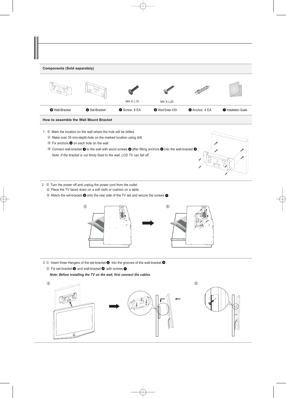 Samsung LNS3252DX-XAA User Manual | Page 60 / 186