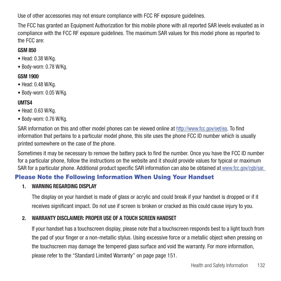 Samsung SGH-T479RNATMB User Manual | Page 135 / 167