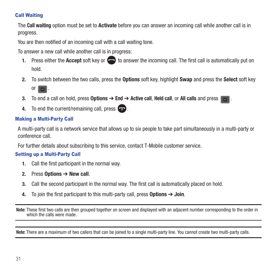 Samsung SGH-T479RNATMB User Manual | Page 34 / 167