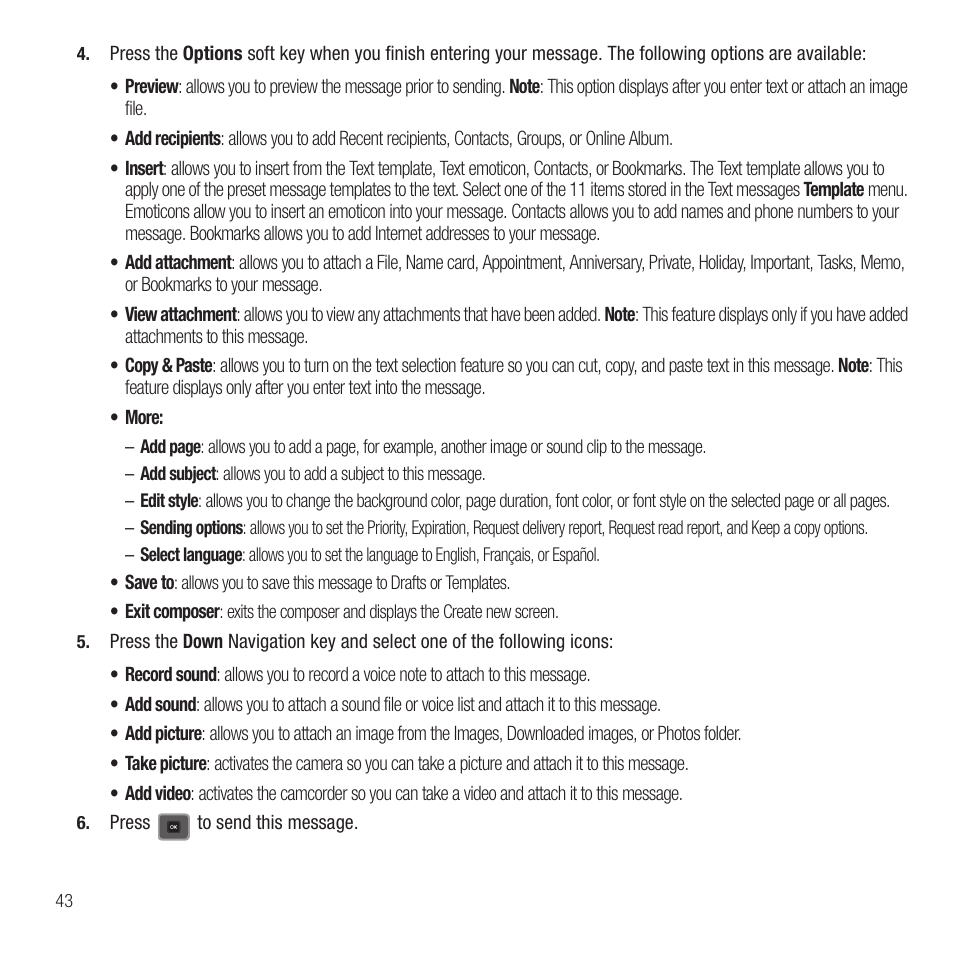 Samsung SGH-T479RNATMB User Manual | Page 46 / 167