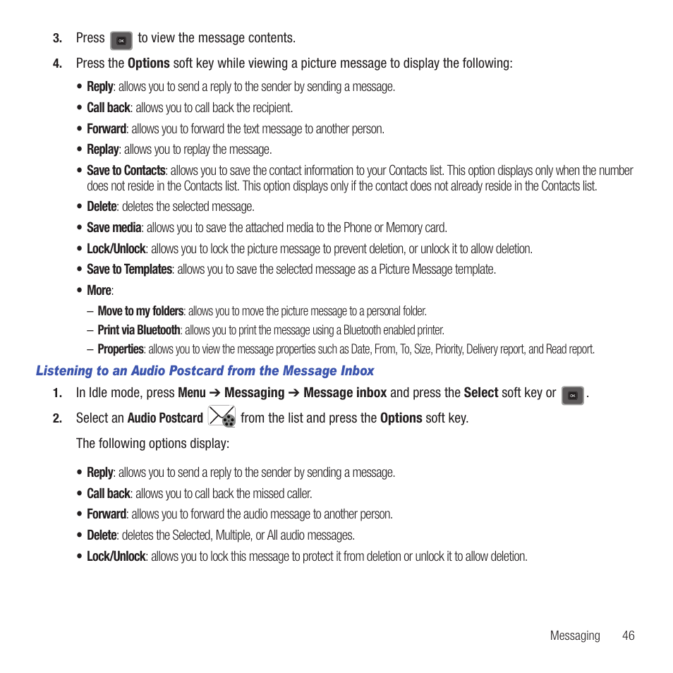 Samsung SGH-T479RNATMB User Manual | Page 49 / 167