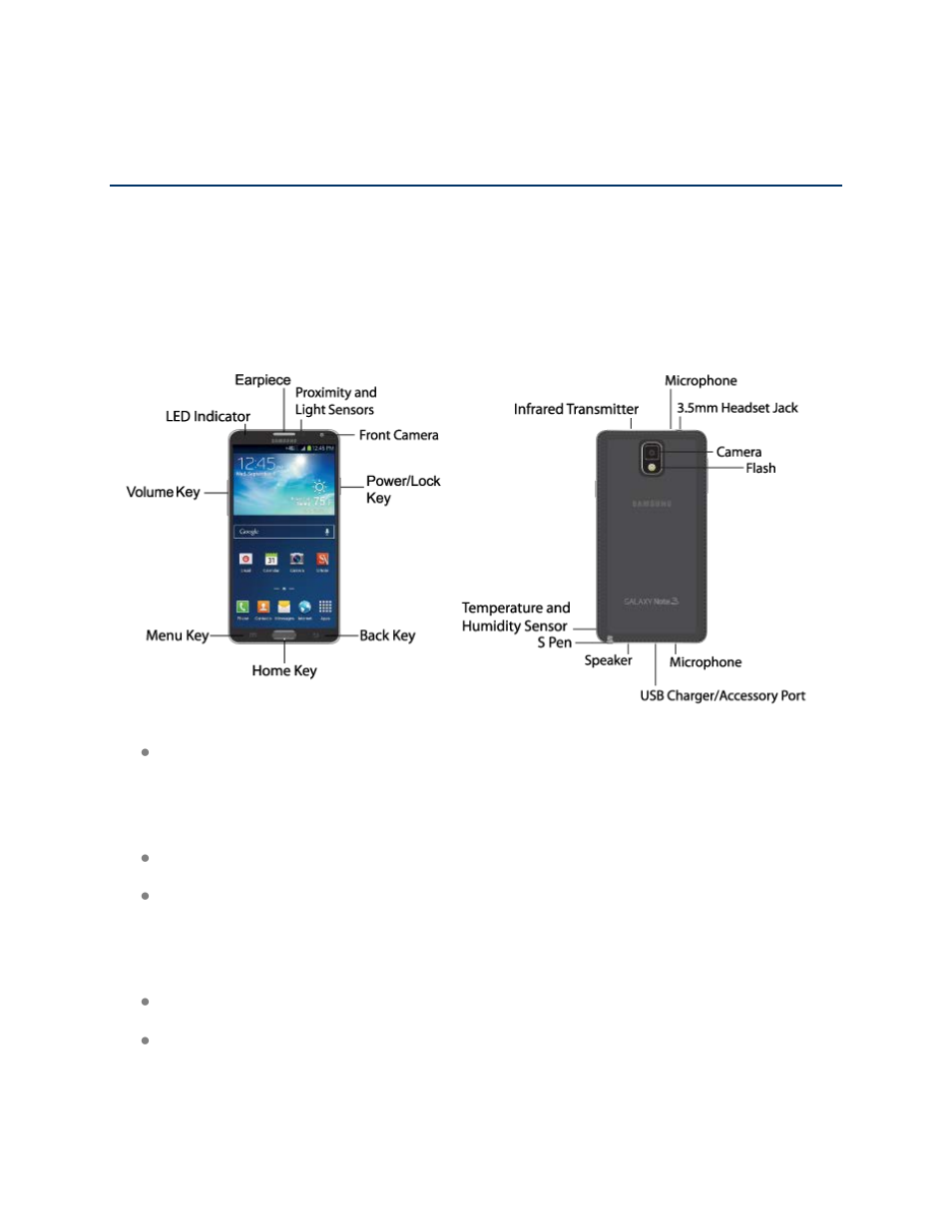 Phone basics, Your phone’s layout | Samsung SM-N900PZWESPR User Manual | Page 21 / 209