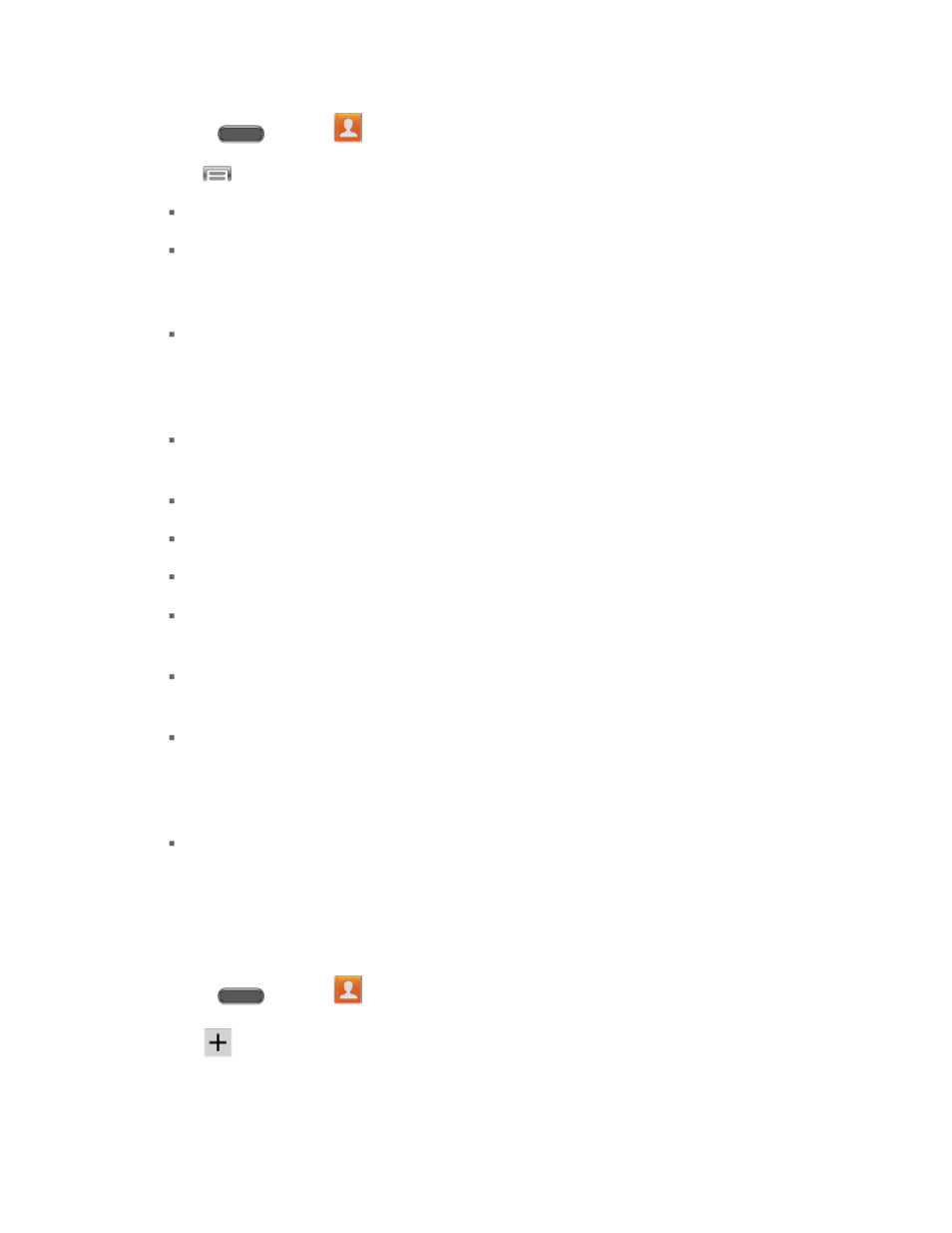 Add a contact | Samsung SM-N900PZWESPR User Manual | Page 59 / 209