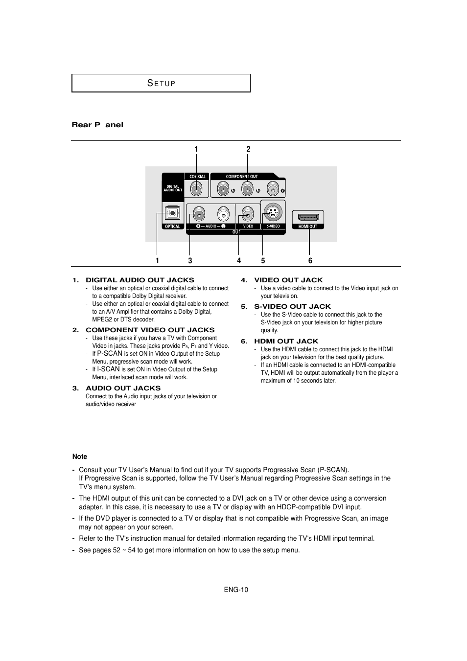 Samsung DVD-HD870-XAA User Manual | Page 10 / 62