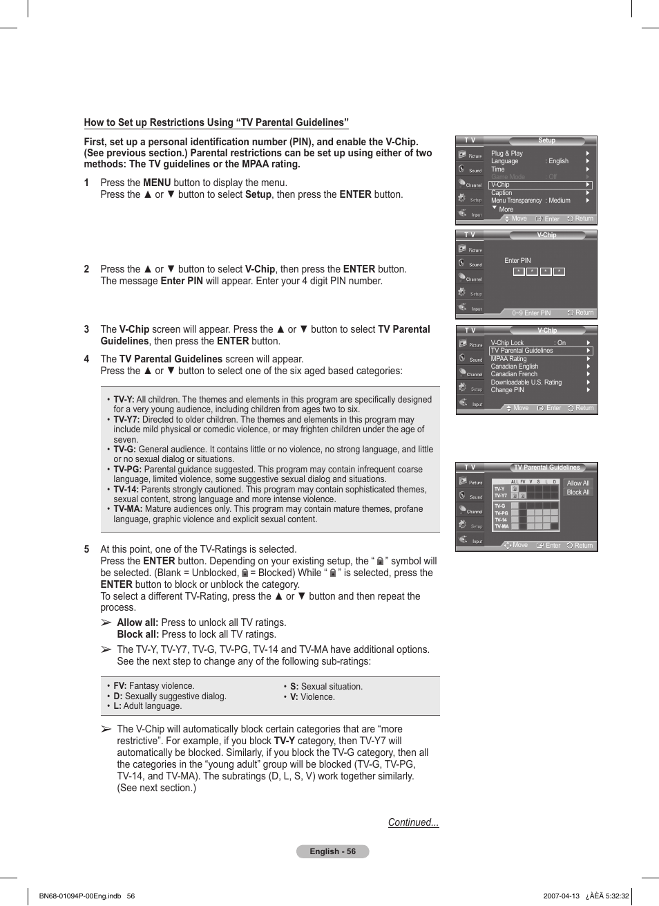 Samsung FPT5084X-XAA User Manual | Page 56 / 83