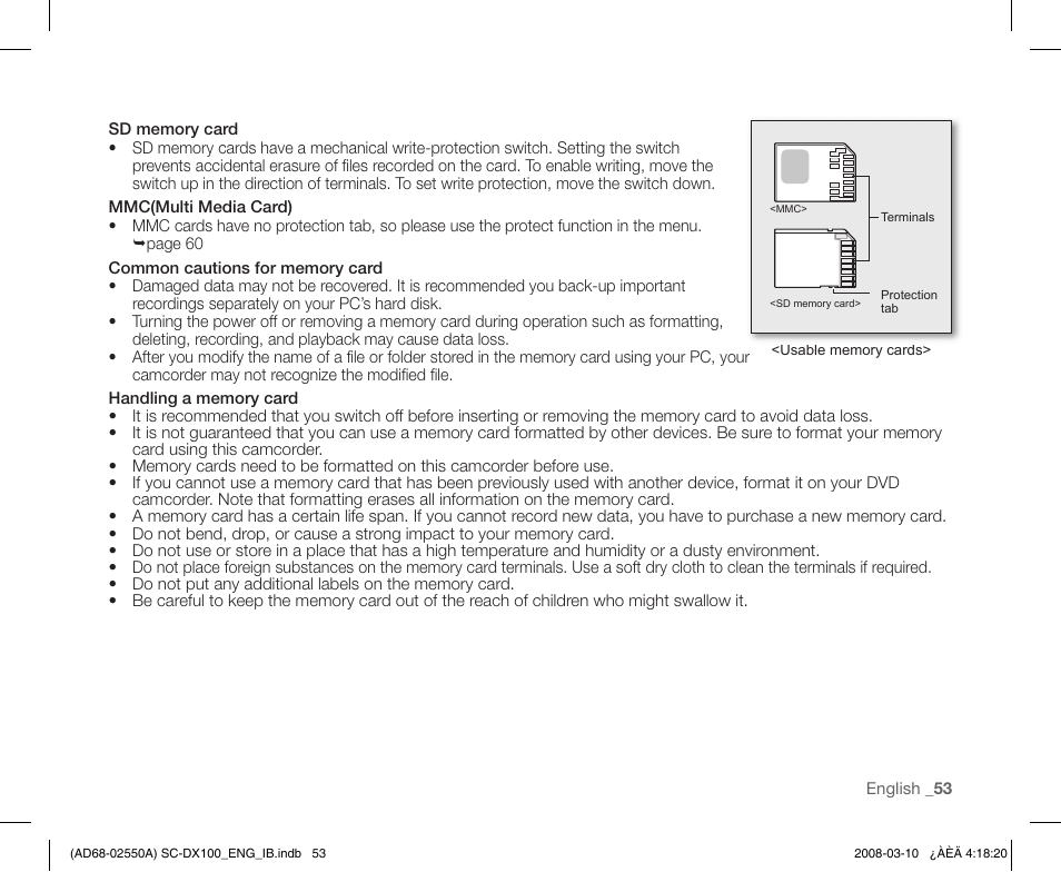 Samsung SC-DX103-XAP User Manual | Page 63 / 124