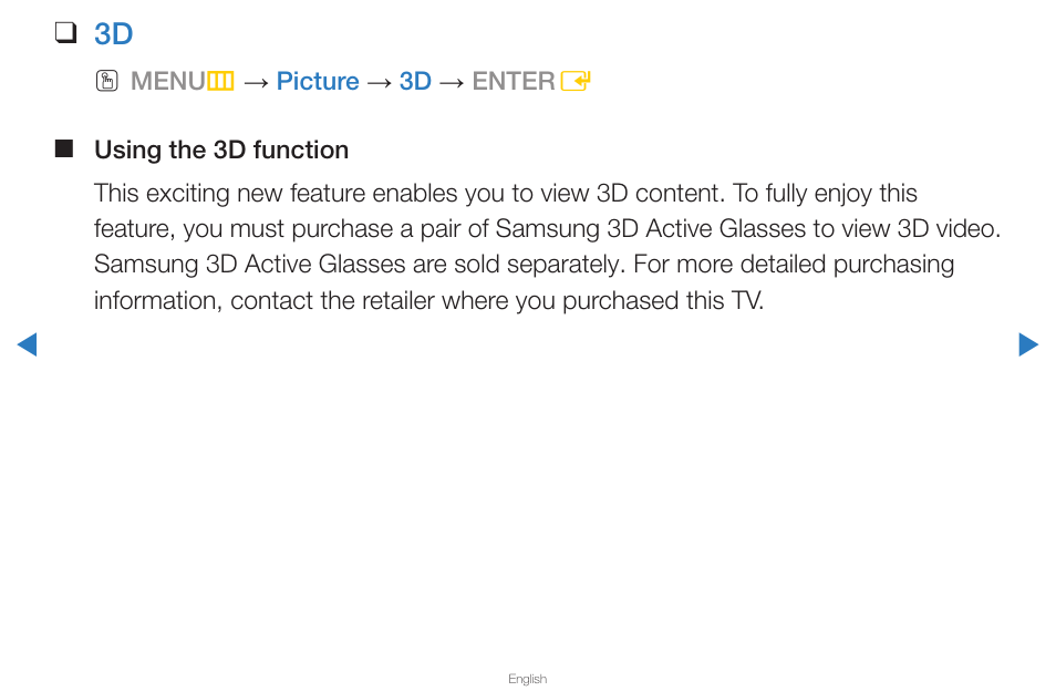 Advanced features | Samsung UN65D8000XFXZA User Manual | Page 166 / 324