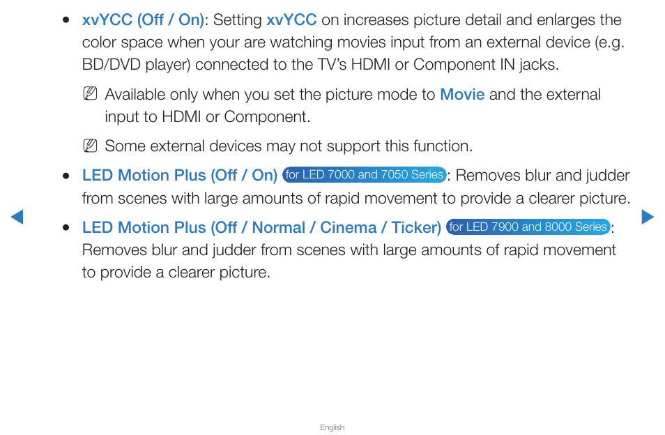 Samsung UN65D8000XFXZA User Manual | Page 50 / 324