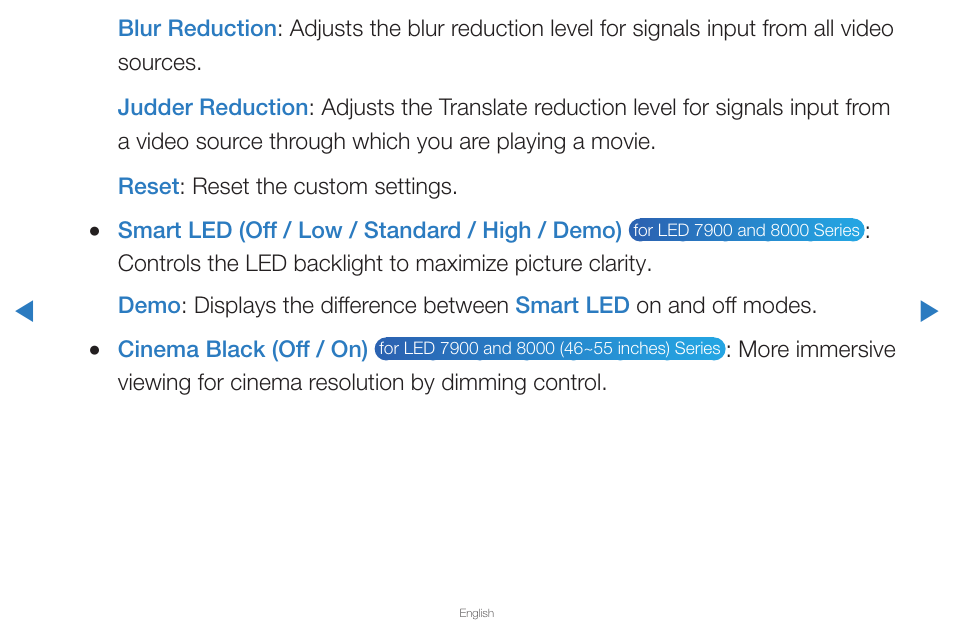 Samsung UN65D8000XFXZA User Manual | Page 55 / 324