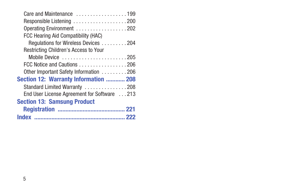 Samsung SGH-I747RWAATT User Manual | Page 12 / 235