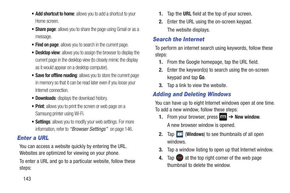 S. for more information, refer to “adding and | Samsung SGH-I747RWAATT User Manual | Page 150 / 235