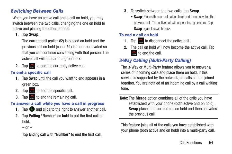 Samsung SGH-I747RWAATT User Manual | Page 61 / 235