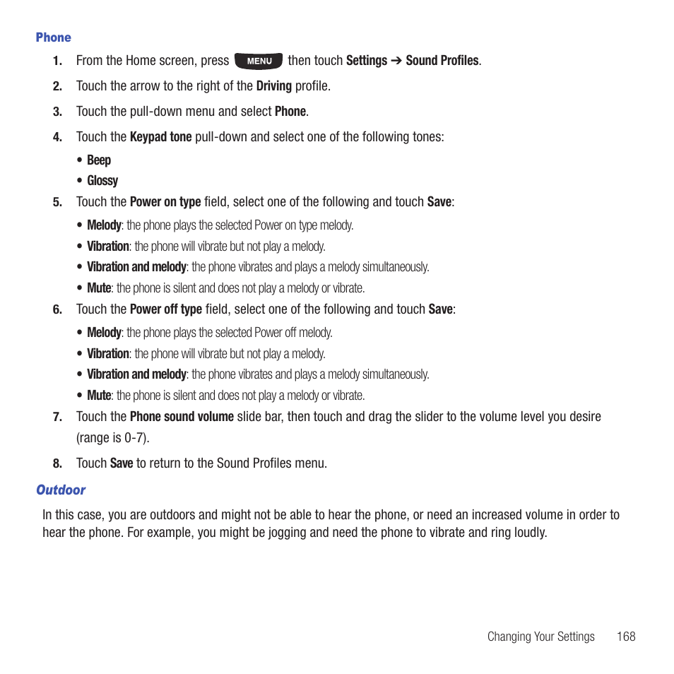 Samsung SGH-T669AAATMB User Manual | Page 171 / 217