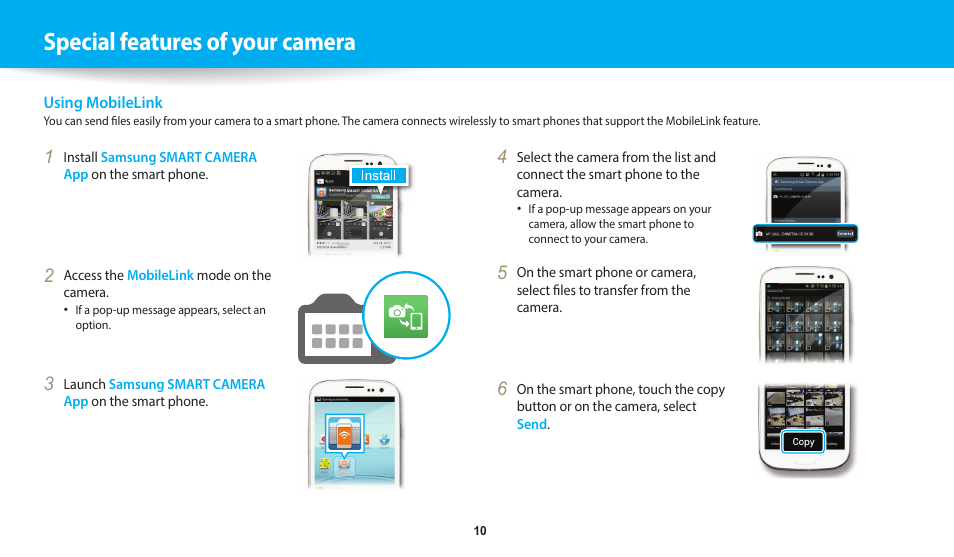 Special features of your camera | Samsung EC-WB350FBPWUS User Manual | Page 11 / 172