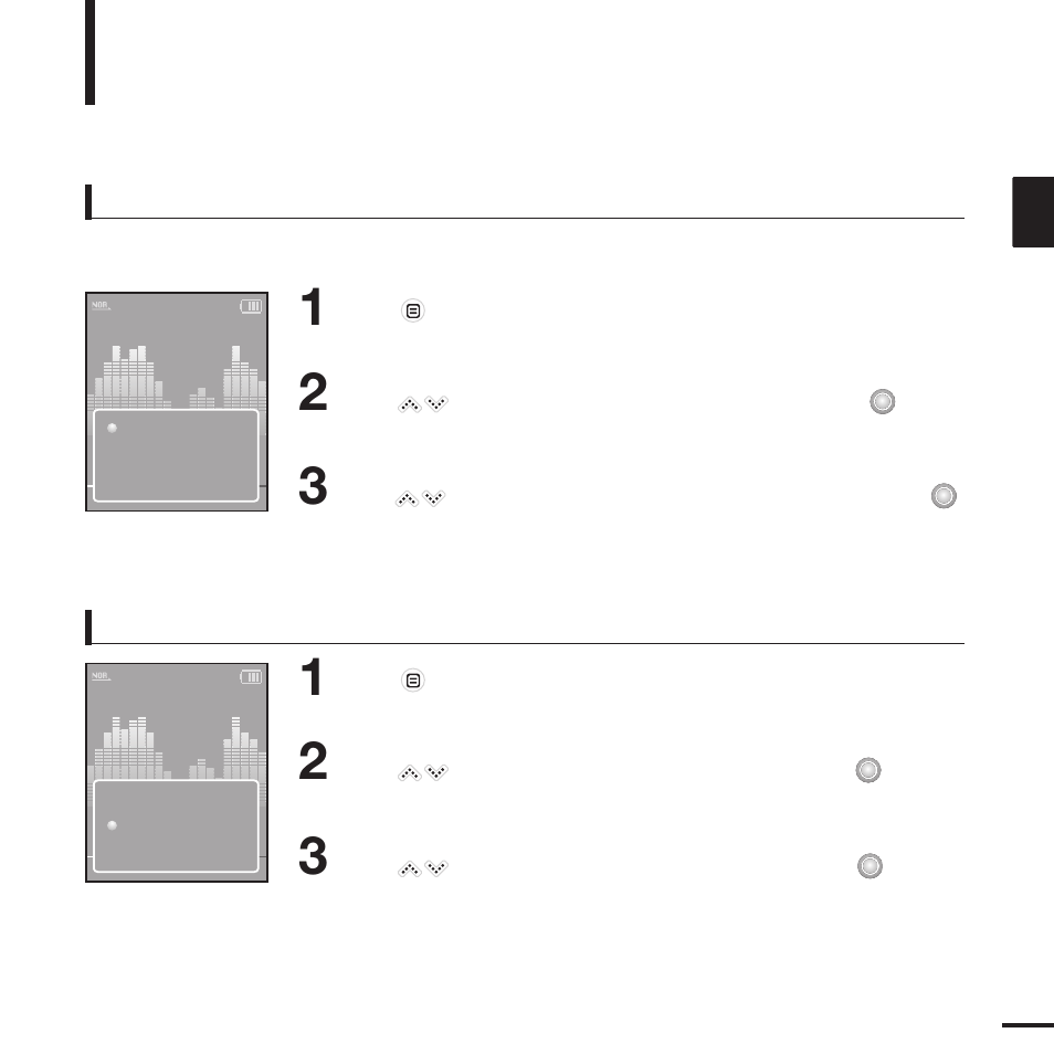 Using the music option menu | Samsung YP-K3JQR-XAA User Manual | Page 29 / 55