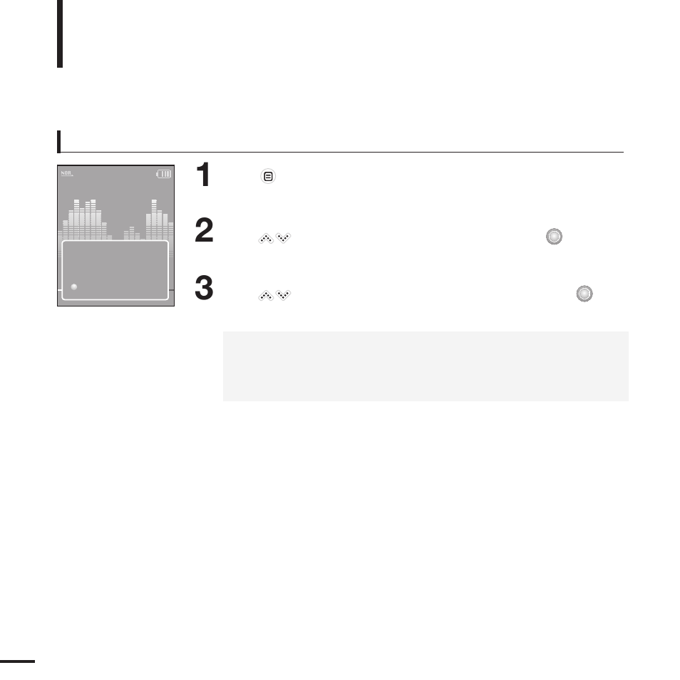 Using the music option menu, Continued) | Samsung YP-K3JQR-XAA User Manual | Page 30 / 55
