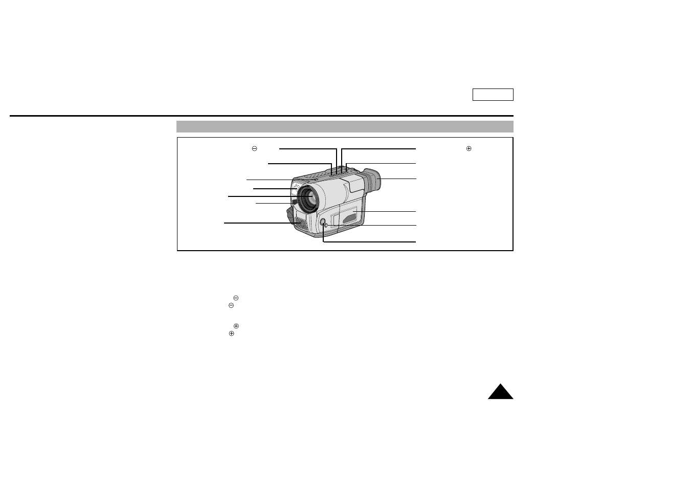 Getting to know your camcorder | Samsung SC-L770-XAA User Manual | Page 13 / 76