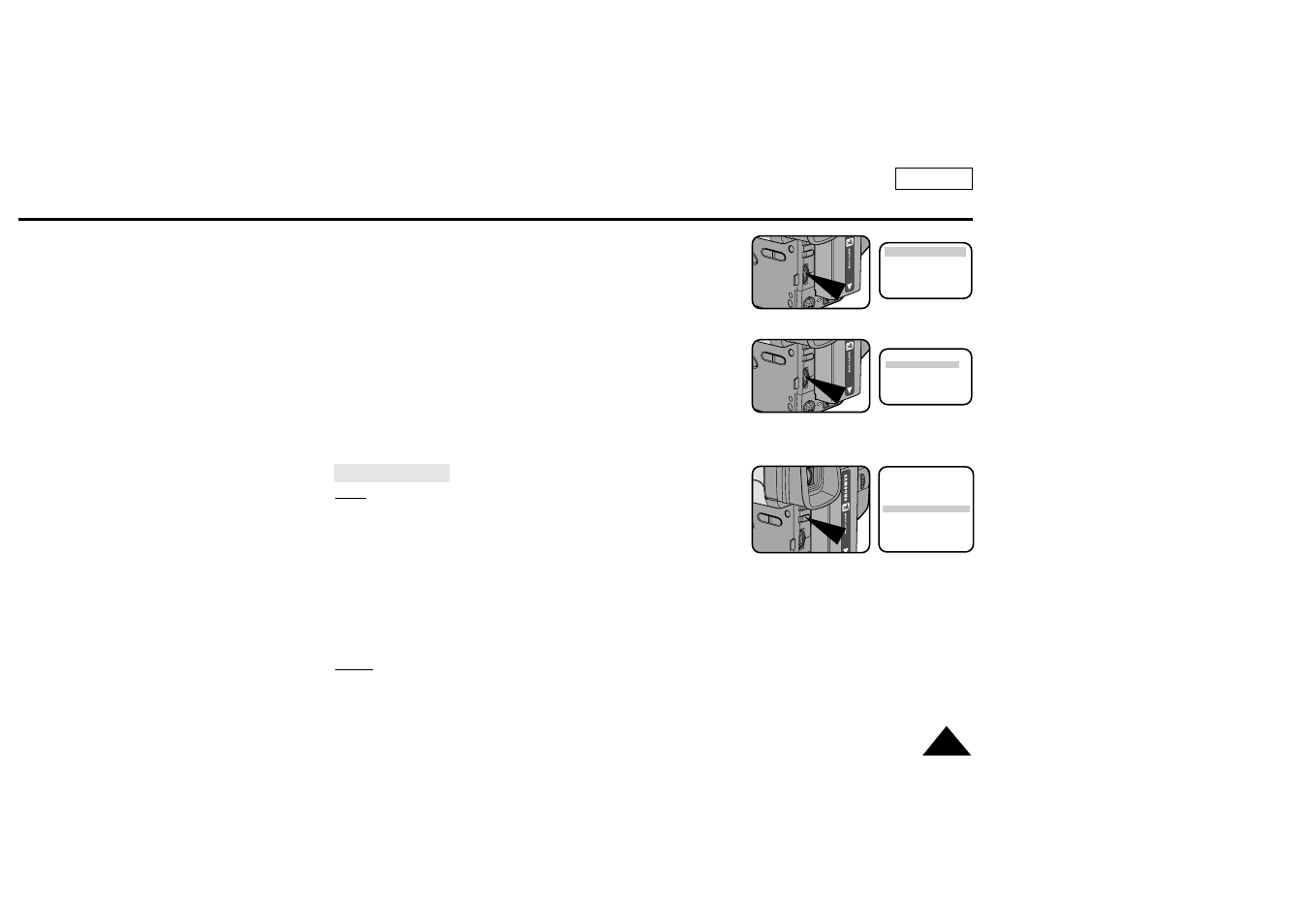 Advanced recording | Samsung SC-L770-XAA User Manual | Page 49 / 76