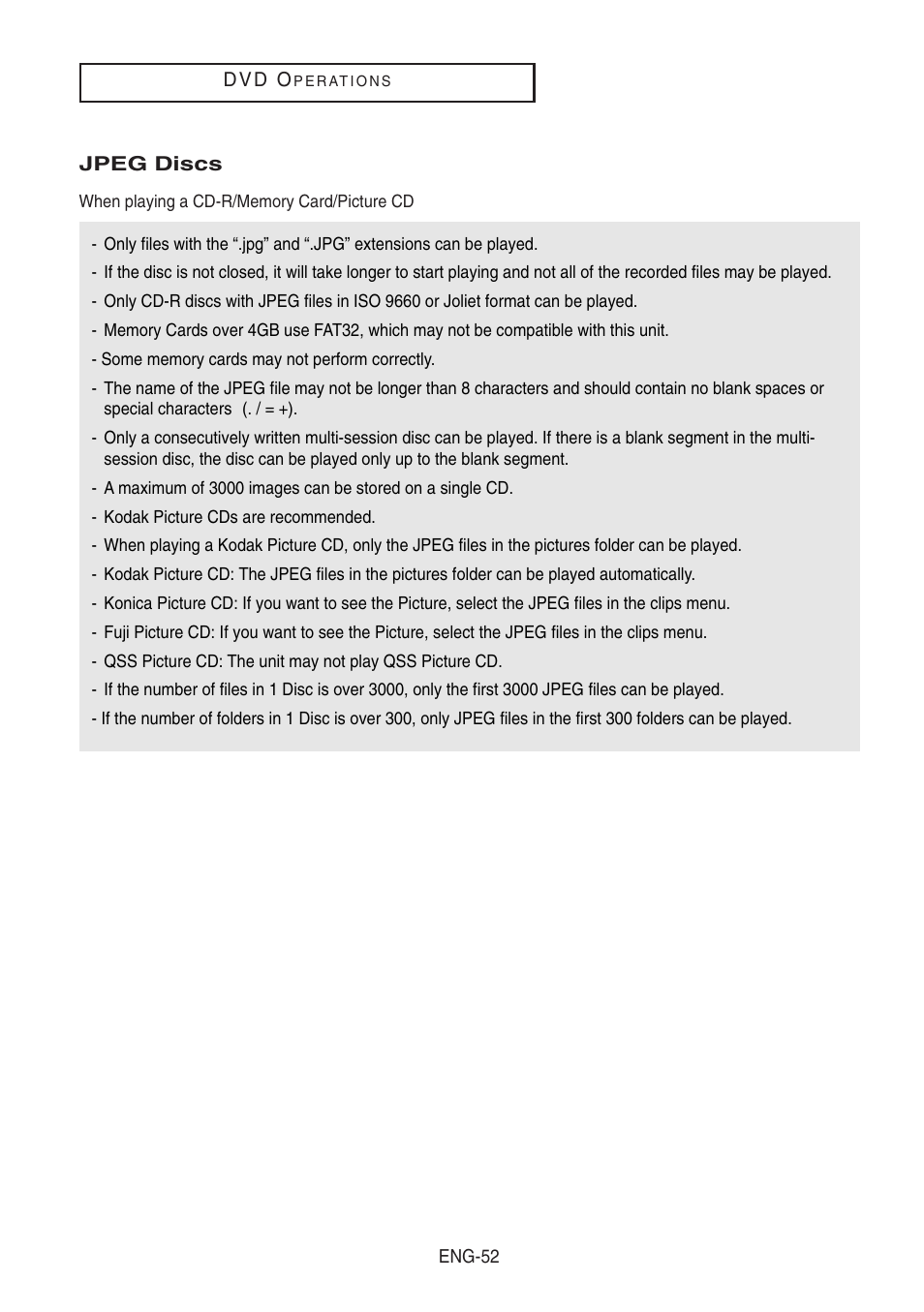 Samsung DVD-V8500-XAA User Manual | Page 52 / 87