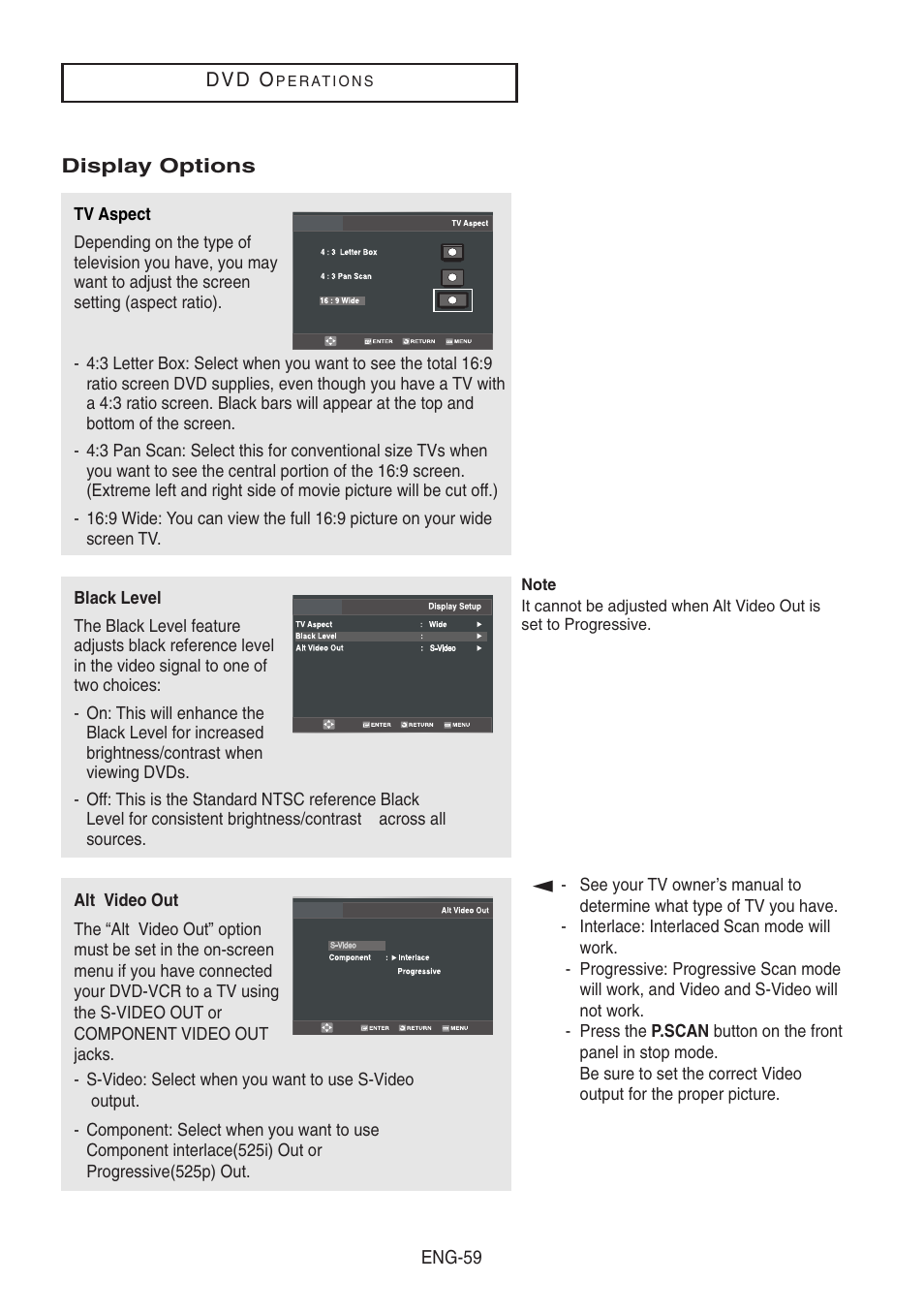 Samsung DVD-V8500-XAA User Manual | Page 59 / 87