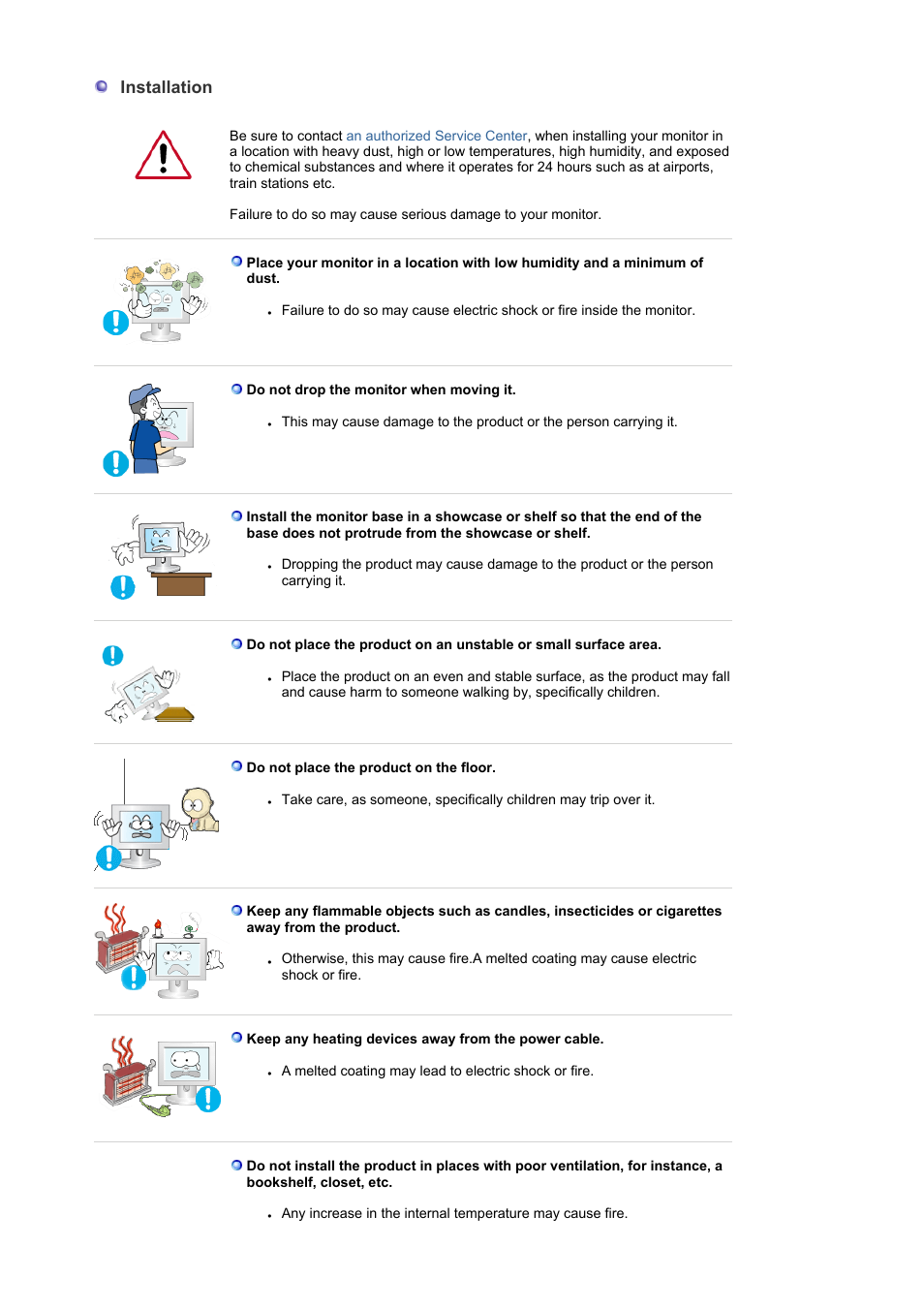 Installation | Samsung LS19HAWKBQ-XAA User Manual | Page 4 / 67