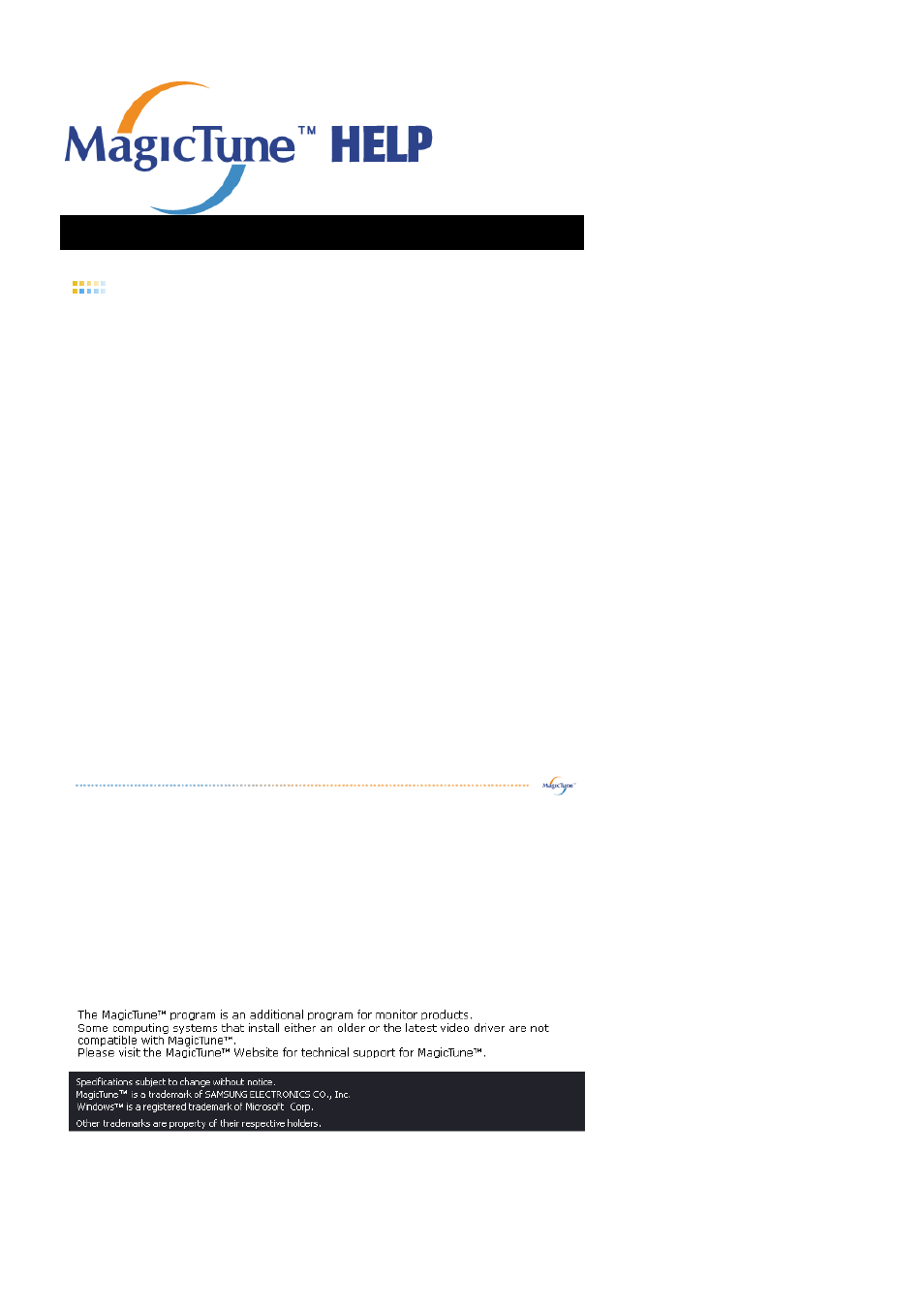 Color calibration, Preview | Samsung LS19HAWKBQ-XAA User Manual | Page 41 / 67