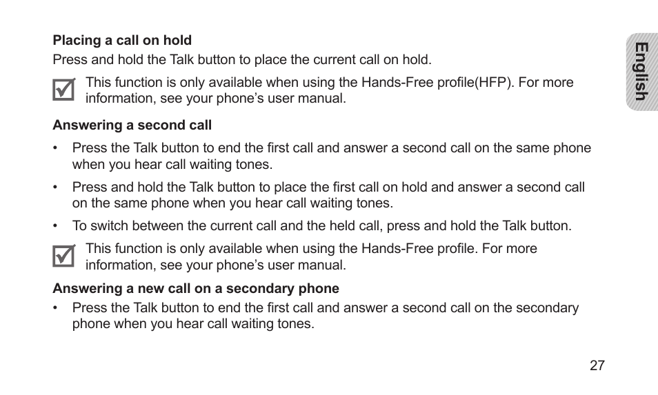 Samsung BHS3000NBACSTA User Manual | Page 29 / 92