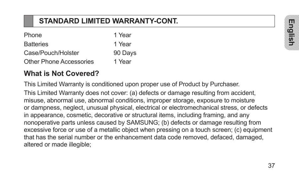 Samsung BHS3000NBACSTA User Manual | Page 39 / 92