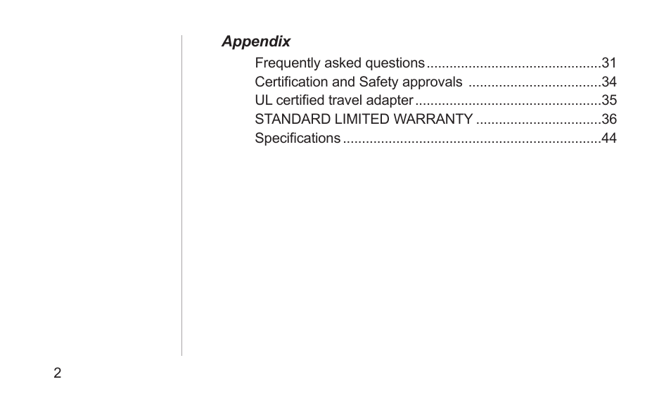 Samsung BHS3000NBACSTA User Manual | Page 4 / 92