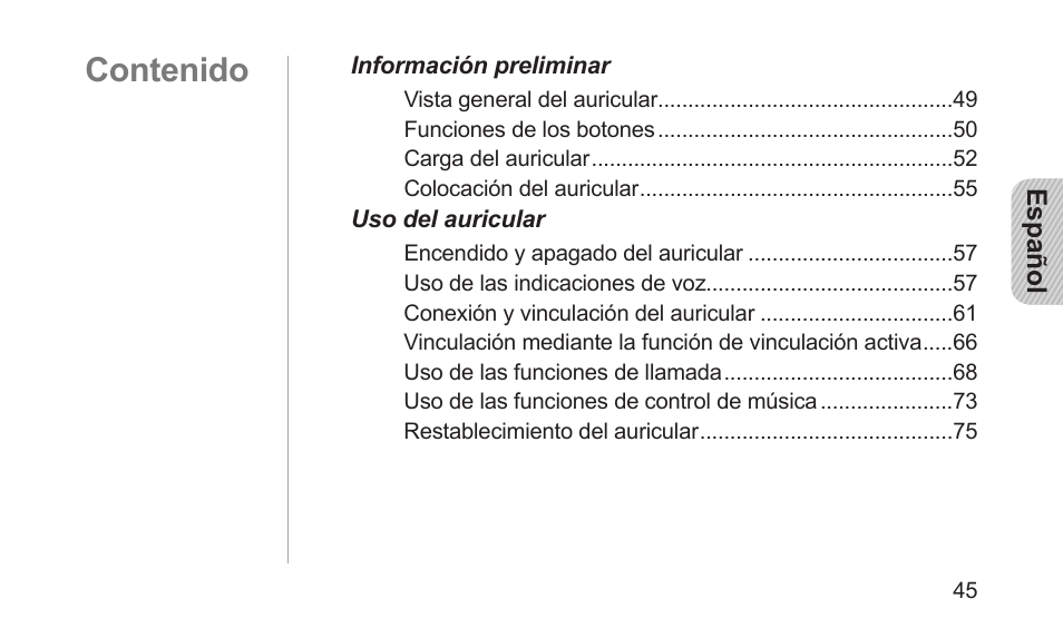 Samsung BHS3000NBACSTA User Manual | Page 47 / 92