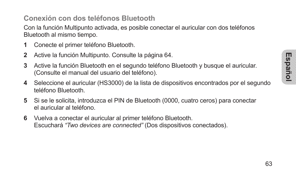 Samsung BHS3000NBACSTA User Manual | Page 65 / 92