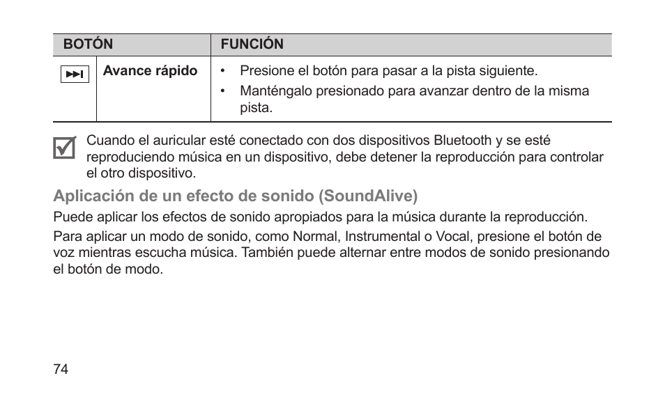 Samsung BHS3000NBACSTA User Manual | Page 76 / 92